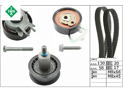 EKSANTRİK GERGİ KİTİ GOLF-BORA-CADDY II III-GOLF IV POLO-OCTAVIA 1.4-1.6 16V resmi