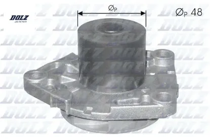 DEVİRDAİM (SU POMPASI) FIAT DOBLO 10>BRAVO II 07>14 500L 12>18 500X 14>EGEA 15>OPEL ASTRA H-J- resmi