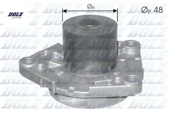 DEVİRDAİM (SU POMPASI) FIAT DOBLO 10>BRAVO II 07>14 500L 12>18 500X 14>EGEA 15>OPEL ASTRA H-J- resmi