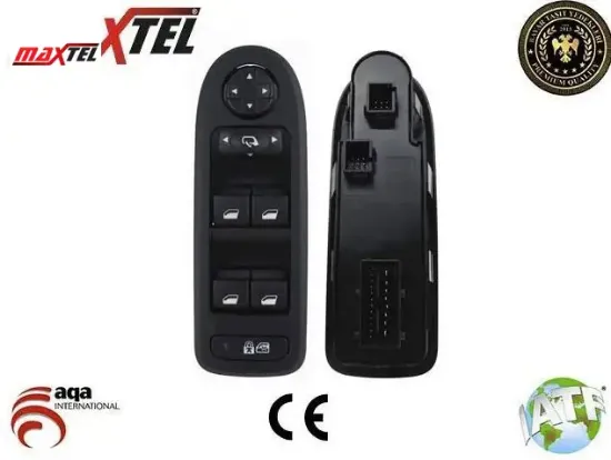CAM AÇMA DÜĞMESİ ÖN AYNA KATLMALI  32 PİN  308-C5 X7 08-17 resmi