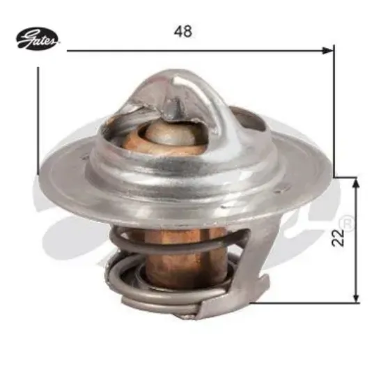 TERMOSTAT 92C   ASTRA F-VECTRA A-CORSA B 1.4-1.6 8V  C12NZ/X12SZ/X14SZ/X16SZ  92-00 resmi