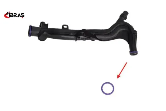 DEVİRDAİM BORUSU CONTASI  108-208-301-308-2008-C1-C3-C4 CACTUS-C-ELYSEE-DS3-CROSSLAND X-AYGO 1.2 resmi
