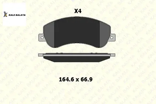 ÖN FREN BALATASI  TRANSIT  V347/155PS resmi