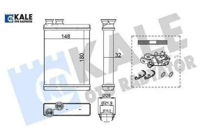 KALORİFER RADYATÖRÜ 308 II 13> resmi