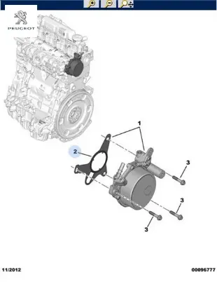 VAKUM POMPA CONTASI BOXER 2.0 HDİ EURO6 resmi