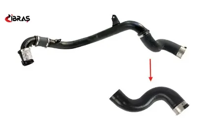 TURBO GİRİŞ HORTUMU  PLASTİK PARÇA HARİÇ MEGANE II resmi