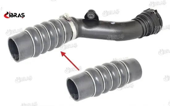 TURBO HORTUMU / PLASTİK PARÇA HARİÇ CLIO III-MODUS resmi