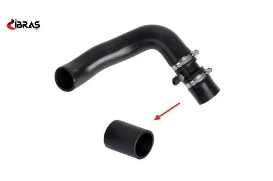 TURBO HORTUMU KÜÇÜK PLASTİK PARÇA HARİÇ 48MMx58MM=7CM        LAND ROVER FREELANDER I 2.0TD4 resmi