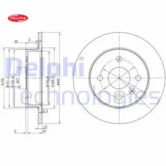 Fren Disk Aynasi Arka    Astra G/h-meriva B-zafira B    1.6/2.0   98-> resmi