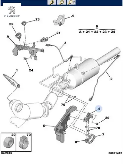 FAP KAPTÖRÜ EGZOZ   BOXER III (EURO 5 ) resmi