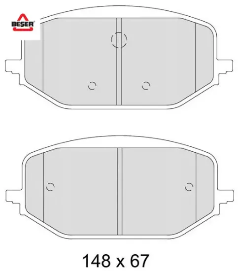 Ön Fren Balatasi 308 Iii 508 Ii Partner Berlingo C5 X Ds 4 Ii Beşer  1647880280  OPEL, PEUGEOT, CITROEN, DS 4406 resmi