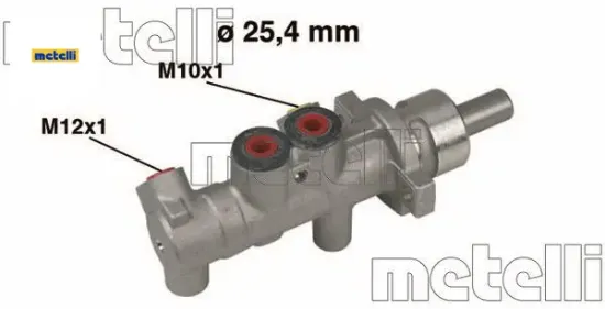 FREN ANA MERKEZ  ABSli 25,40MM ALUMİNYUM MASTER resmi