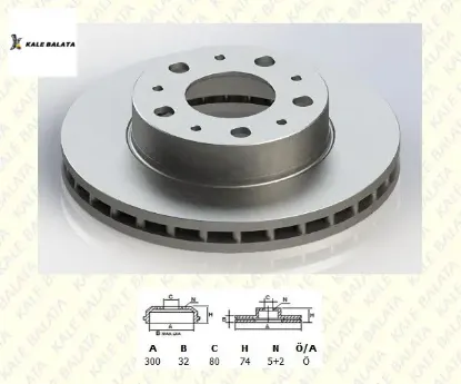 ÖN FREN DİSK AYNASI 32mm BOXER III-DUCATO-JEST resmi