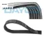 Alternatör Kayişi 5 Pk 1125 Dayco  5750.TA/ 5750.89/ 8200206889/   5PK1125 resmi