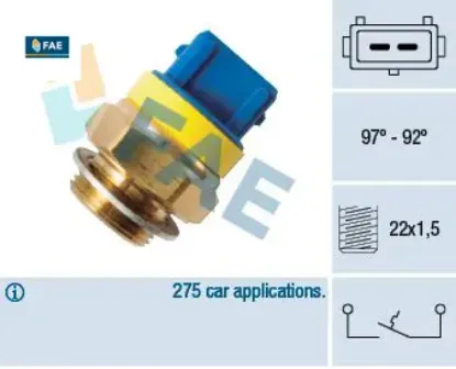 FAN MÜŞÜRÜ 92-97 206-406-PARTNER TU3JP resmi