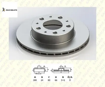 ÖN FREN DİSK AYNASI 300mm  BOXER-DUCATO 18Q T.MO resmi