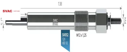 ISITMA BUJİSİ RJ9-PREMIER-NKR 2.8D 11V resmi