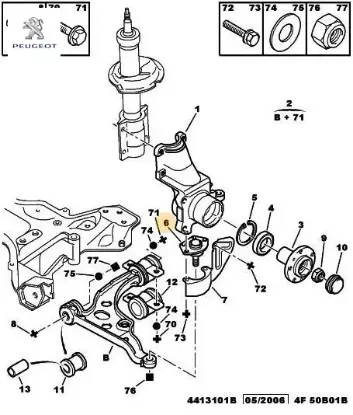 ROTİL         BOXER II-DUCATO 14Q  02-06 resmi