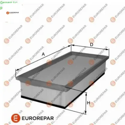 ERP HAVA FİLTRESİ   C5-JUMPY-407-EXPERT-SCUDO-MINI(R56) DV6TED4 resmi