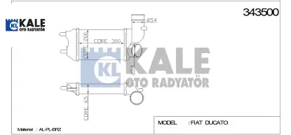 TURBO RADYATÖRÜ DUCATO-BOXER I-II-JUMPER 2.8 HDI resmi