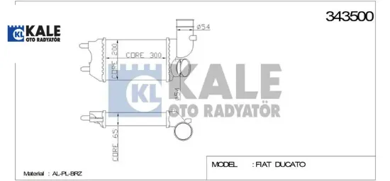 TURBO RADYATÖRÜ DUCATO-BOXER I-II-JUMPER 2.8 HDI resmi