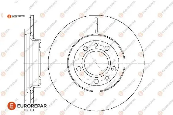 ERP FREN DİSKİ ÖN 238mm psa bloke resmi