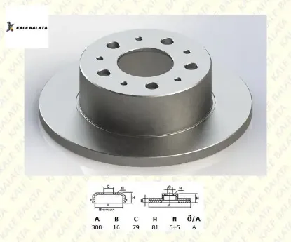 ARKA FREN DİSK AYNASI 300mm  BOXER III-DUCATO 20Q resmi