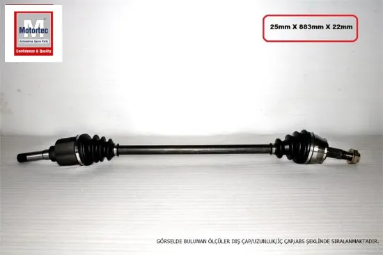 AKS KOMPLE SAĞ  BIPPER-NEMO 1.4HDI resmi
