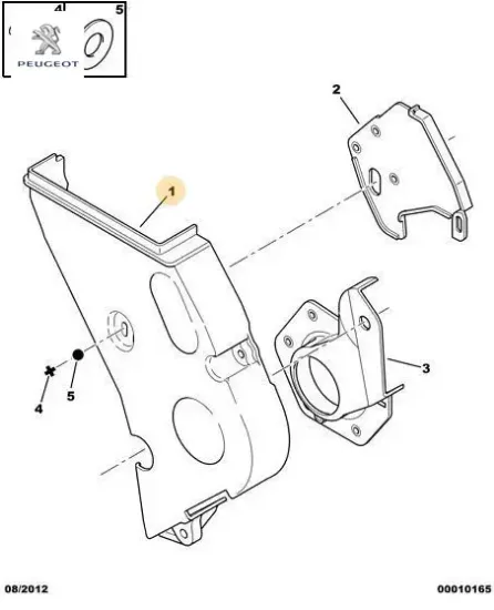TRİGER KAPAĞI SAĞ ÜST BOXER S-2800 TD/HDI resmi