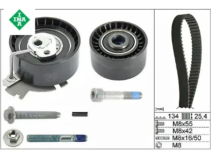 TRİGER KİTİ 134DİŞ   1007-206-307-PARTNER-C3-XSARA  1.6 16V TU5JP4 resmi