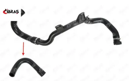 RADYATÖR ÜST HORTUM BOXER III(PLASTİK PARÇA HARİÇ) resmi