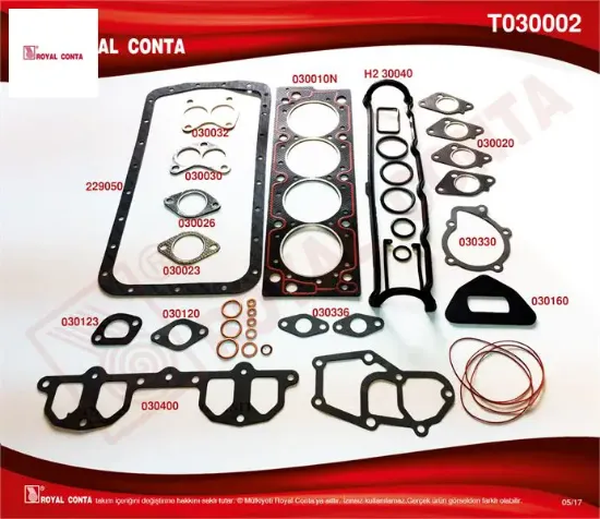 TAKIM CONTA KEÇESIZ PARTNER-205-306 1800  XU7JP resmi