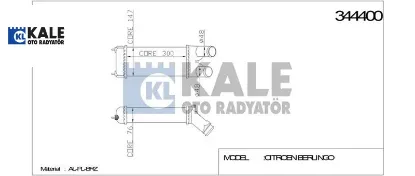 TURBO RADYATÖRÜ BERLINGO-PARTNER TEPEE1.6HDI 08-> resmi