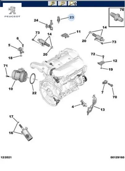 SU SICAKLIK KAPTÖRÜ 301 1.2 BENZINLI 72 HP resmi
