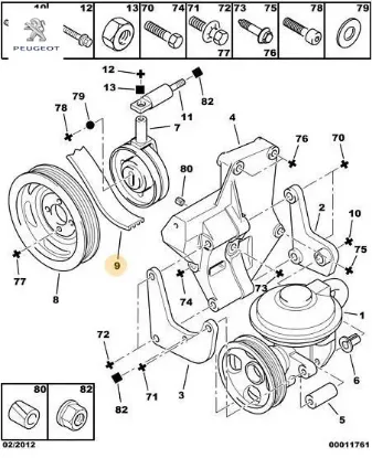 ALTERNATÖR KAYIŞI 6 PK 0915  BOXER 2.5D resmi