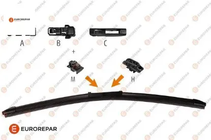 ERP SİLECEK SÜPÜRGESİ SOL MUZ TİP 750mm  308-3008-5008-TRANSIT-TOURNEO resmi