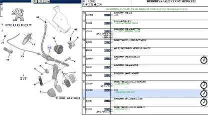DEBRİYAJ ÜST MERKEZİ 207-C3 III resmi