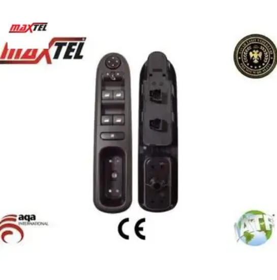 CAM AÇMA DÜĞMESİ ÖN SOL 407 6D, 6C, 6E 04-11 resmi