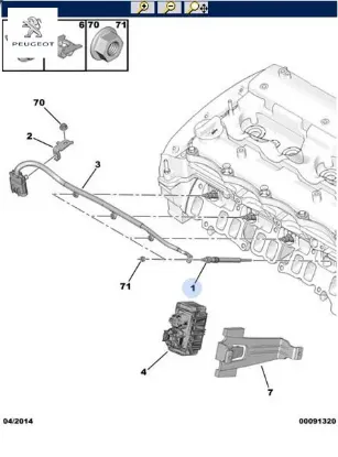 ISITMA BUJİSİ BOXER III-TRANSIT V347 2.2HDI EURO5 resmi