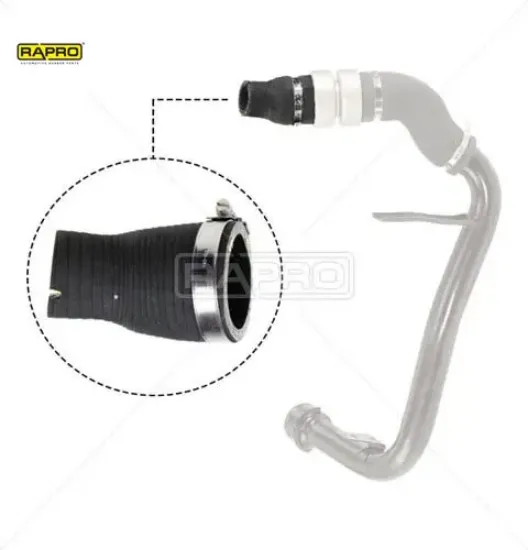 TURBO HORTUMU UÇ PARÇA SİLİKON BOXER-DUCATO 2.2 resmi