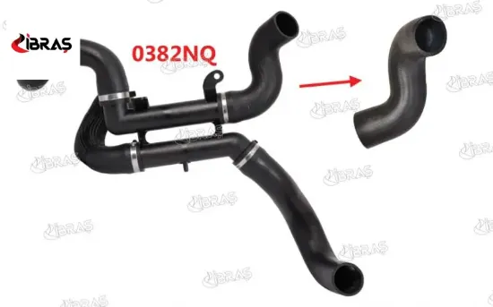 TURBO HORTUMU 407/ C5 S.WAGON  1.6 HDI  110 HP/038 resmi