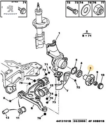 ÖN PORYA   BOXER-DUCATO-JUMPER 1.4  02-06 resmi