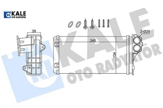 KALORİFER RADYATÖRÜ 206-206CC-206SW-206+ resmi