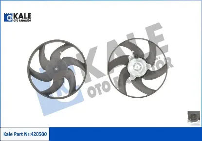 FAN MOTORU KOMPLE 306-406-PARTNER KLİMALI 1.9D resmi