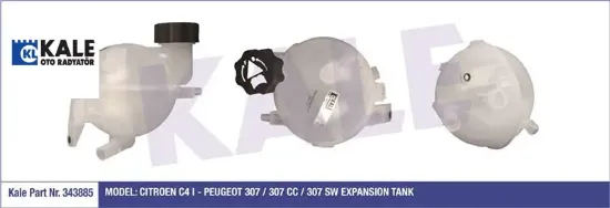YEDEK SU DEPOSU KAPAKLI  307-C4 1.6HDI resmi