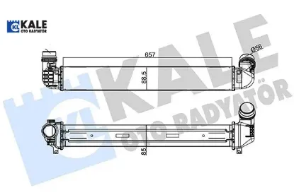 TURBO RADYATÖRÜ AL+PL SİSTEM FLUENCE 1.5DCI 10-> resmi