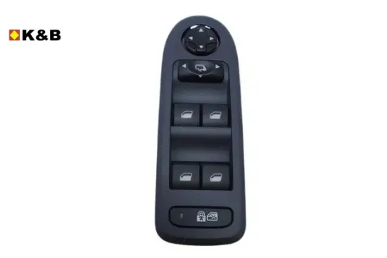 CAM AÇMA DÜĞMESİ SİYAH 308-508-C5 X7 08-10 resmi
