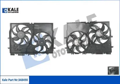 FAN MOTORU+DAVLUMBAZ  BOXER III-DUCATO 2.3JTD Klimasız  06-> resmi