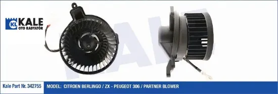 KALORİFER MOTORU PARTNER-306-BERLINGO XUD9 98-00 1 resmi