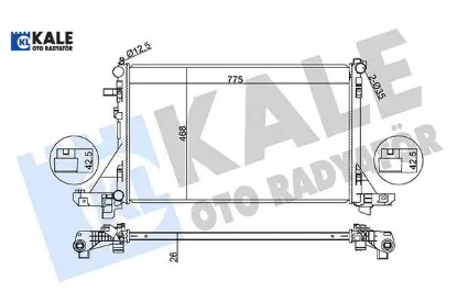 RADYATÖR MASTER III-MOVANO 2.3DCI (10+) resmi